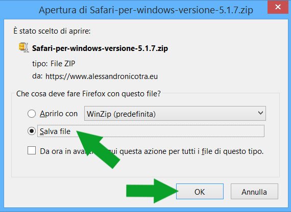 Scaricare Safari per windows