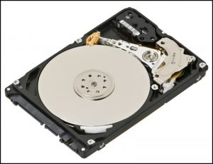 hard disk aperto
