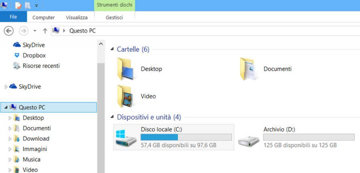 risorse computer nuovo disco
