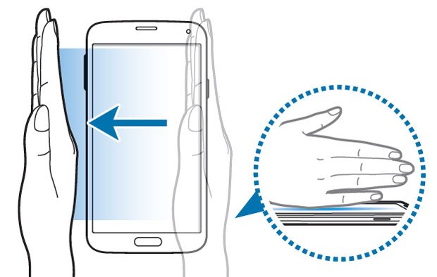 smartphone air gesture