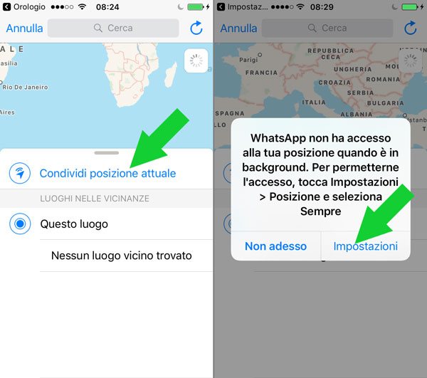 WhatsApp-condividi-posizione-attuale-iPhone-no-GPS