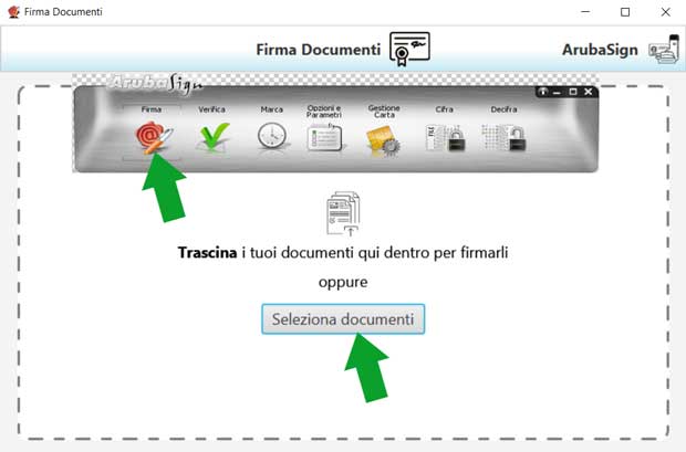 firma digitale ASiC con ArubaSign