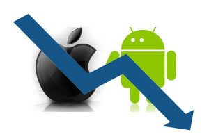 Calo delle vendite di Smartphone_