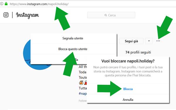 contro-bloccare su Instagram