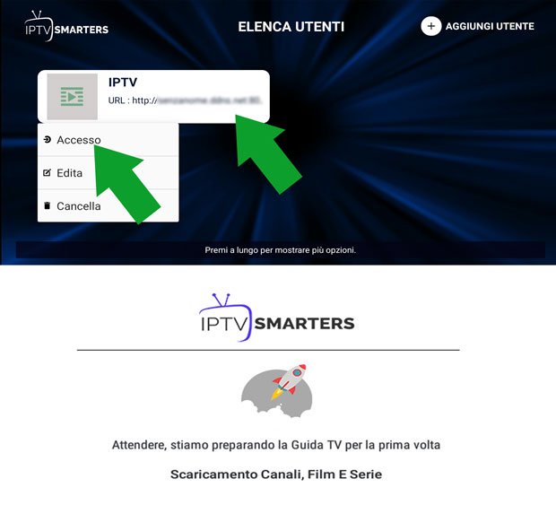 accesso ai contenuti