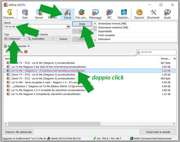 ricerca con eMule
